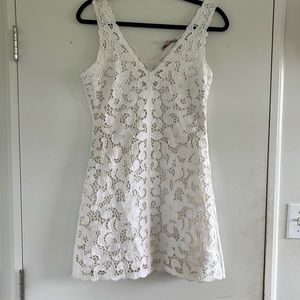 Calypso St Barth Kagami Lace cut out dress